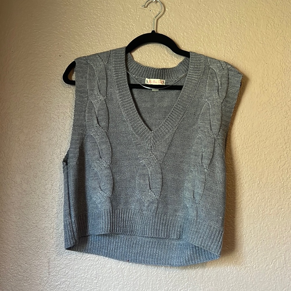 Vest knitting
